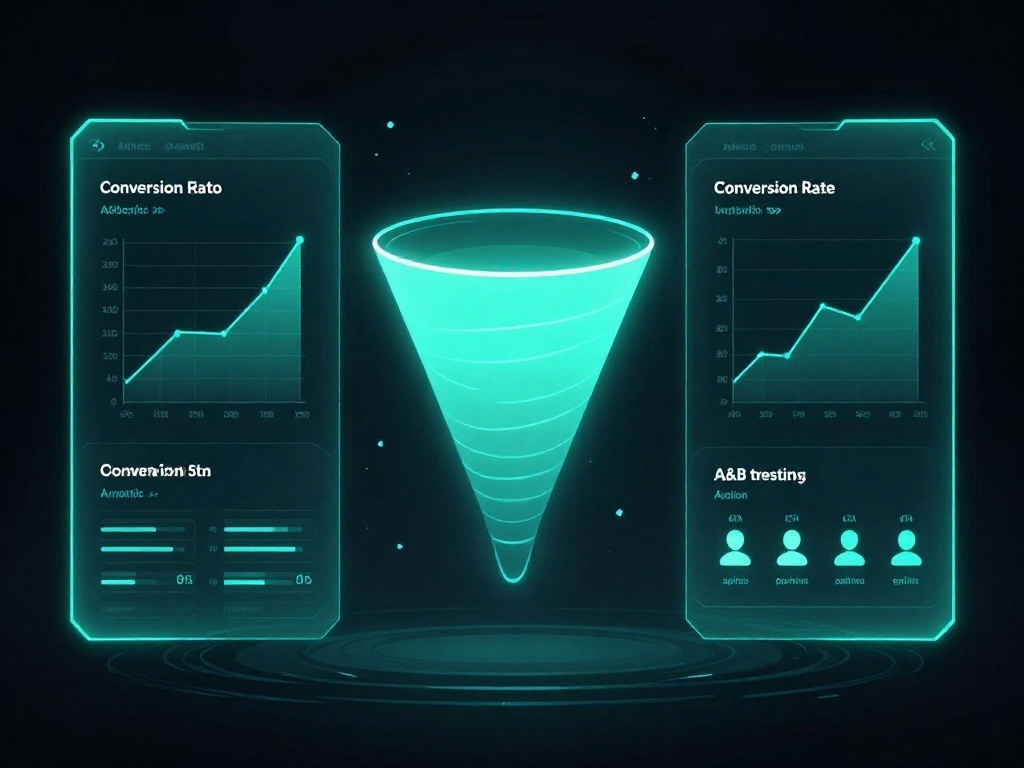 High-converting landing page with clear CTA and conversion optimization
